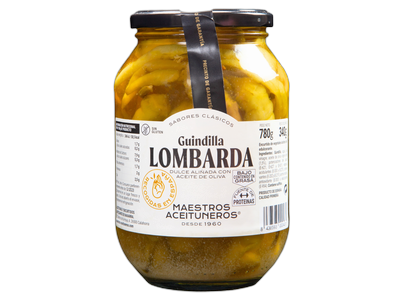 Lombarda žalieji čili pipirai Guindilla MAESTROS ACEITUNEROS, saldžame marinate, 780/340 g