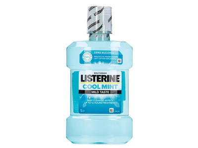 Burnos skalavimo skystis LISTERINE COOLMINT MILD, 1 l