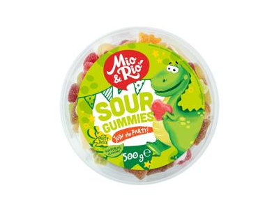 Rūgštūs guminukai MIO & RIO, 500 g