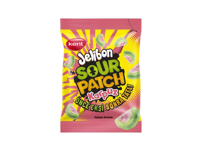 Arbūziniai guminukai SOUR PATCH, 80 g