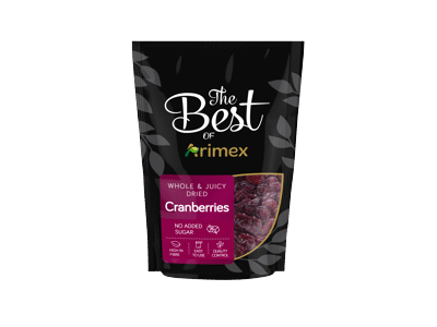 Džiovintos spanguolės sultyse THE BEST OF ARIMEX, 140 g