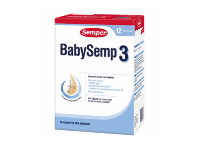 Pieno mišinys SEMPER BABYSEMP3, nuo 12 mėn., 800 g