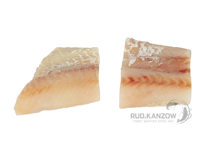 Šaldytos atlantinių menkių filė porcijos, be odos, 180-200 g, 20% glazūros, 4 kg