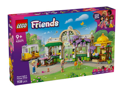 Konstruktorius LEGO AUGALŲ KAVINĖ IR GĖLIŲ PARDUOTUVĖ 42671, 1 vnt.