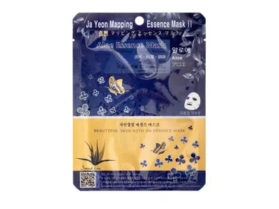 JA YEON MAPPING lakštinė veido kaukė ALOE ESSENCE, 1 vnt.