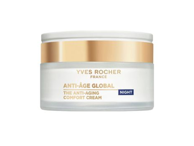 YVES ROCHER THE ANTI-AGING COMFORT naktinis kremas, 50 ml
