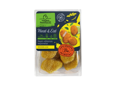 Atšaldyti vištienos kepsneliai HEAT & EAT, a. r., 350 g