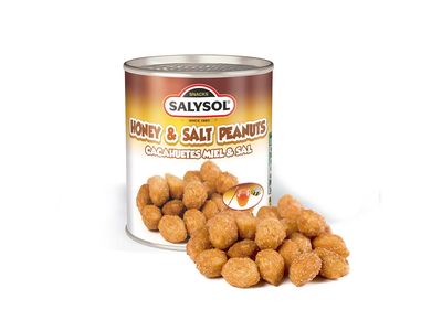 Žemės riešutai su medumi SALYSOL,50g