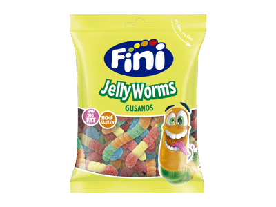 Guminukai FINI JELLY WORMS, 90 g