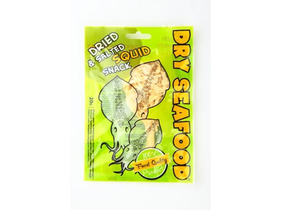 Vytinti kalmarai DRY SEAFOOD Classic, 20 g