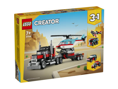 LEGO® Creator Bortinis sunkvežimis su sraigtasparniu 31146