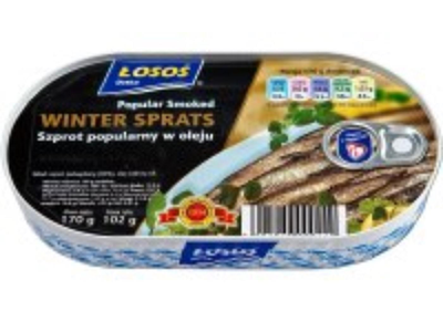 Winter šprotai aliejuje, 170 g