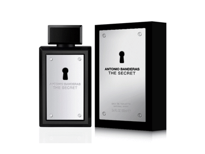 Vyriškas tualetinis vanduo ANTONIO BANDERAS THE SECRET, 100 ml