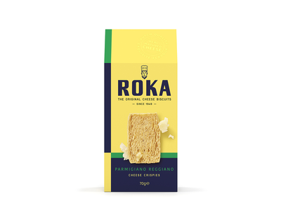 Sūrio trapučiai ROKA Parmigiano Reggiano, 70 g