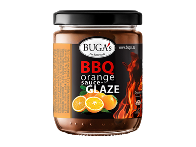 Barbekiu apelsinų padažas - glazūra BUGA's, 190 g