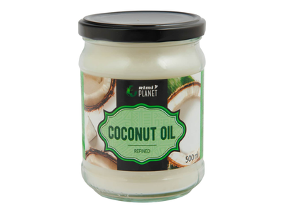 Rafinuotas kokosų aliejus RIMI PLANET, 500ml