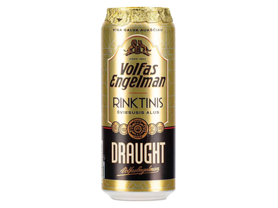 Alus VOLFAS ENGELMAN RinktinisDraft 5,2%, 0,5 l
