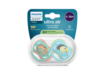 Čiul. PHILIPS AVENT ULTRA A. 6 – 18 m. 2 vnt.