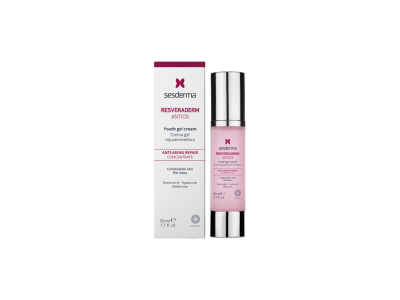 Antioksidacinis gelinis veido kremas SESDERMA RESVERADERM, 50 ml