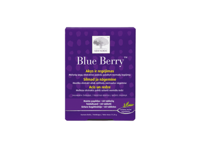 Blue Berry tabletės N60