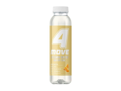 Vitamininis vanduo 4MOVE, Active Water PEACH & CITRUS FLAVOUR, 556 ml , PET