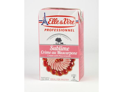 Kremas su maskarpone SUBLIME, 36,5%, 1 kg