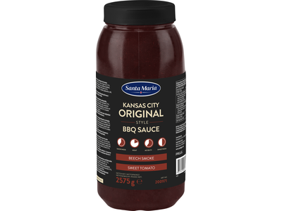 Kanzaso stiliaus BBQ padažas Original SANTA MARIA, 2575 g