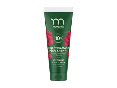 Minkštinamasis pėdų kremas MARGARITA, 75 ml