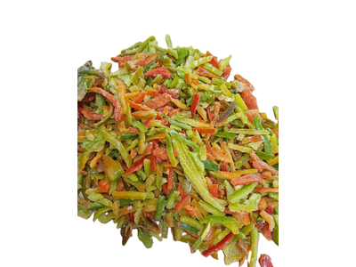 Šaldytas paprikų mišinys, juostelės, 2,5 kg