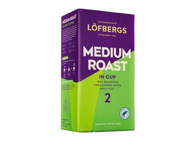 Malta kava LOFBERGS MEDIUM ROAST IN CUP, 500 g