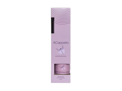 Namų kvapas su lazdelėmis ACAPPELLA RAMYBĖS BALANSUI, 110 ml