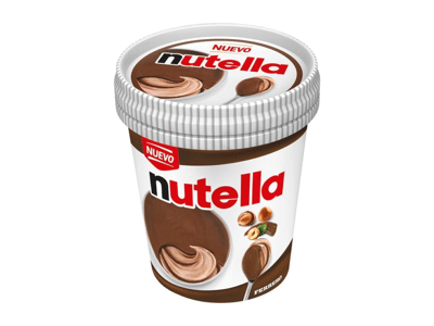 Valgomieji ledai NUTELLA, riešutų, kakavos skonio, 230 g