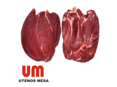 Jautienos kumpis, be kaulo, be plėvės, ~1,5 kg, UTENOS MĖSA