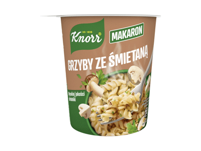 Makaronai KNORR su grybų padažu, 59 g
