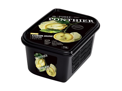 Šaldyta citrinų tyrė 100 % PONTHIER, 1 kg