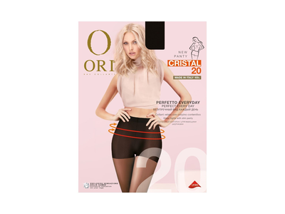 M pėdk.ORI CRISTAL 20d NERO 3
