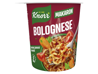 Makaronai su Bolonijos padažu KNORR, 68 g