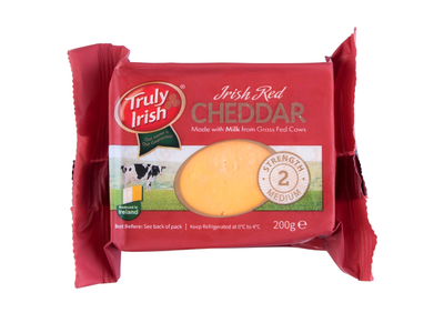 Airišk.raud.čed. sūris TRULY IRISH, 50%, 200g