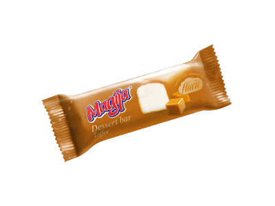 Vanilinis sūrelis MAGIJA su karameliniu glaistu, 24 % rieb., 45 g
