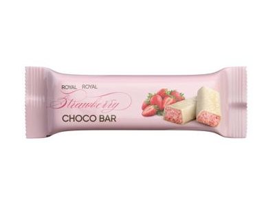 Batonėlis EPBAR CRUNCHY STRAWBERRY, 50 g