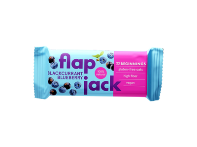 Batonėlis su juod. serbentais FLAPJACK, 60 g