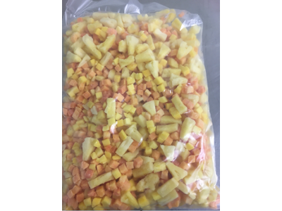 Vaisių mišinys, šaldytas, egzotinių, 1 kg