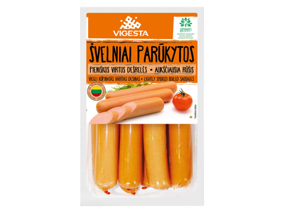 Švelniai parūkytos dešrelės 370g