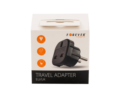 Kelioninis adapteris BULLET EU/UK, AW26