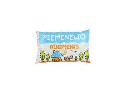 Rūgpienis PIEMENĖLIO, 2,5%,1 kg (M)