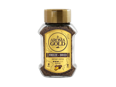 Tirpioji kava AROMA GOLD FREEZE-DRIED, 100 g