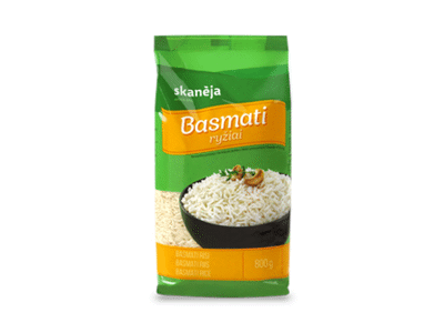 Ilgagrūdžiai BASMATI ryžiai SKANĖJA, 800 g