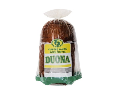 VERBŪNŲ NAMINĖ šviesi plikyta duona, 800 g