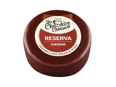 Čederio sūris TCCC, su karamelizuotais svogūnais ir Rioja vynu, 200g