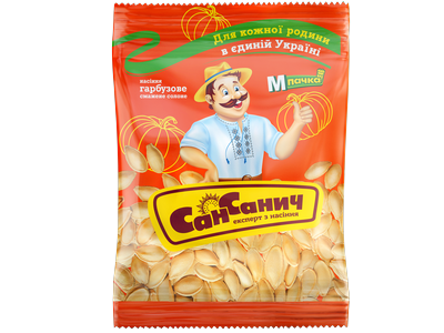 Moliūgų sėklos SAN SANICH, skrudintos, su druska, 80 g
